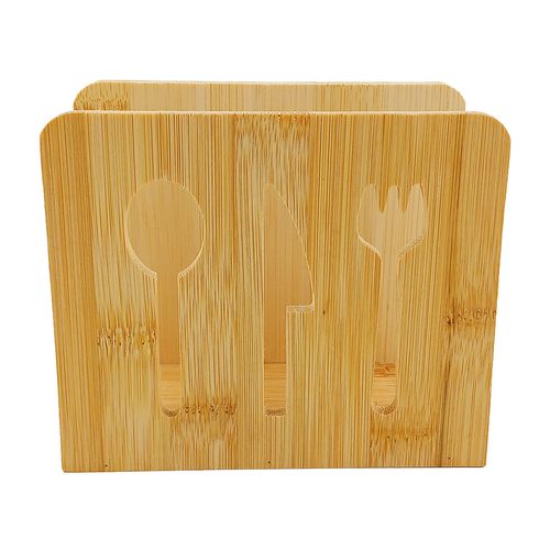 Porta Guardanapo Quadrado 14x11,8cm em Bambu FWB