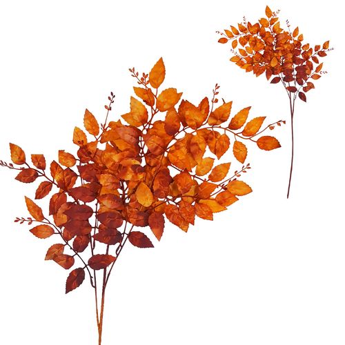 Haste Folhagem Café Artificial 95cm em Plástico Bella Garden
