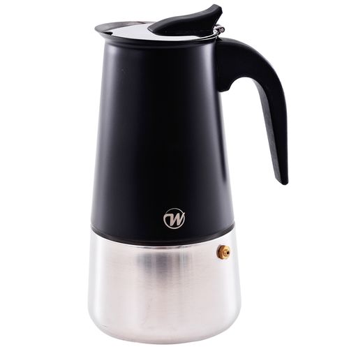 Cafeteira Italiana Expresso 450ml 9 Xícaras em Alumínio Wincy