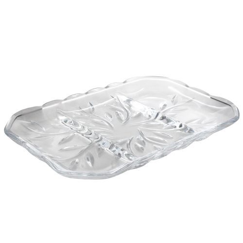 Petisqueira Silvana 21,6x14cm em Vidro Wincy