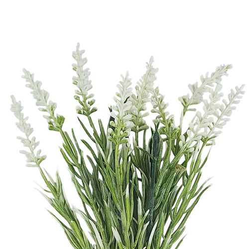 Buquê de Lavanda Artificial 34cm em Plástico Bella Garden