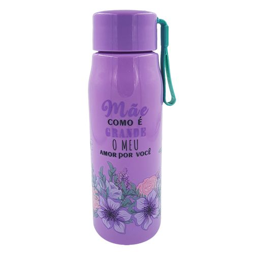 Garrafa Mãe Floral 500ml em Plástico Interponte