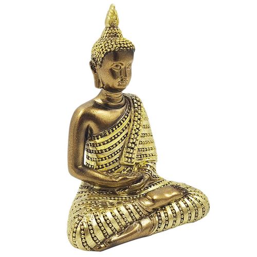 Buda Decorativo 10cm em Resina Brascontinental