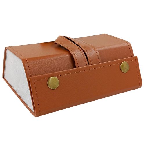 Porta Óculos C/ 3 Divisórias 16x12cm em PVC Qualis
