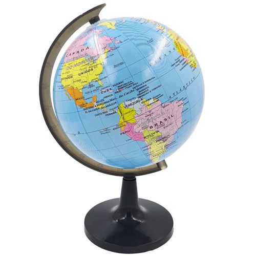 Globo Terrestre Decorativo 14cm em Plástico Tokyo Design
