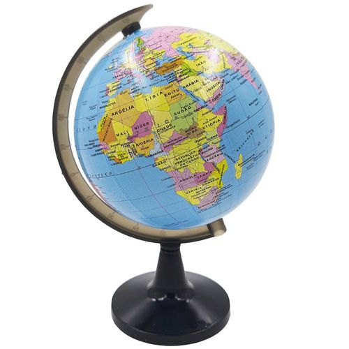 Globo Terrestre Decorativo 10,6cm em Plástico Tokyo Design