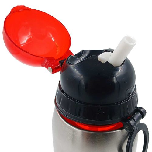Garrafa C/ Alça 600ml em Plástico Vari Tudo