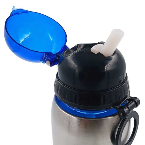 Garrafa C/ Alça 600ml em Plástico Vari Tudo