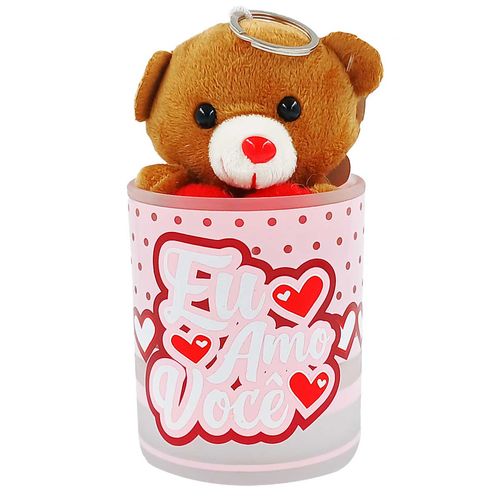 Kit Caneca Namorados 2 Peças em Vidro Fizzy
