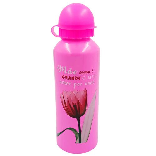 Garrafa Mãe Flores 500ml em Alumínio Interponte