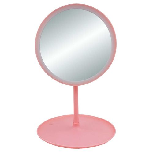 Espelho de Mesa C/ LED 28x18,5cm em Plástico Fu Xing