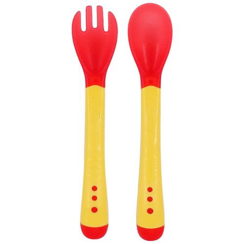 Kit Talheres Infantil 2 Peças em Plástico Fu Xing