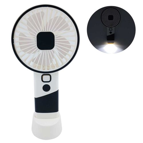 Mini Ventilador C/ Lanterna 10x20cm em Plástico Alfacell