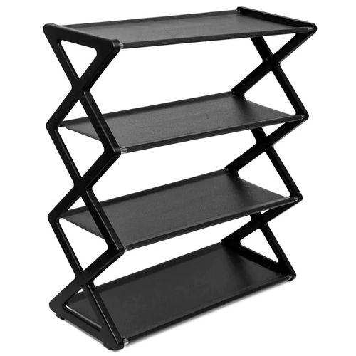 Sapateira Organizadora 4 Andares 49,5x42cm em Plástico Fu Xing