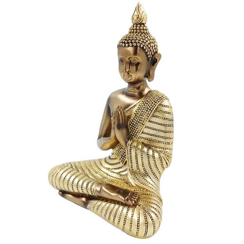 Buda Decorativo 20cm em Resina Brascontinental