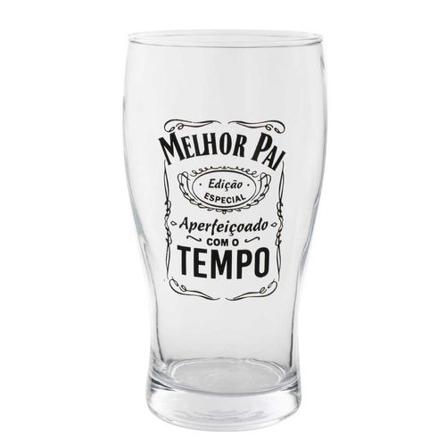 Copo Pai C/ Chaveiro 580ml em Vidro Kehome