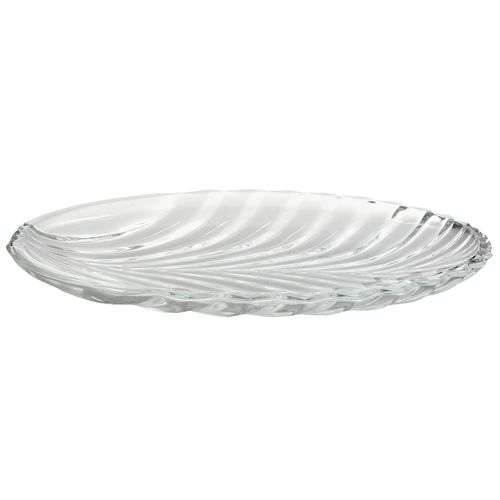 Jogo de Pratos Santa 6 Peças 20x14,5cm em Vidro Freecom