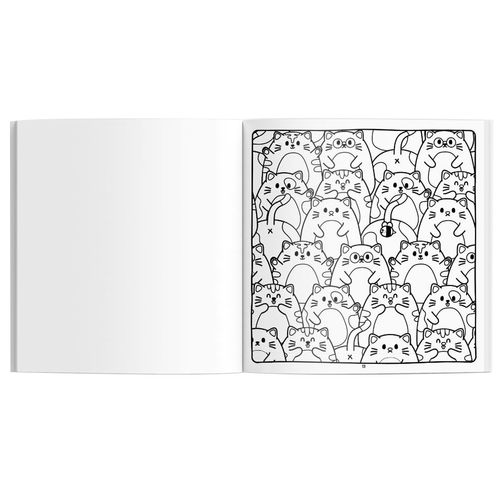 Livro P/ Colorir Cute & Comfy 20,5cm em Papel Editora Online
