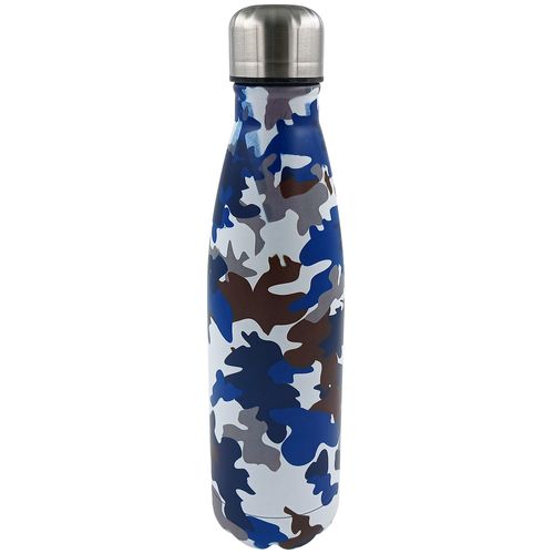 Garrafa Isotérmica Estampada 480ml em Aço Inox Golden Rio