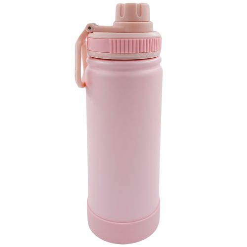 Garrafa Térmica C/ Alça 500ml em Aço Inox Golden Rio