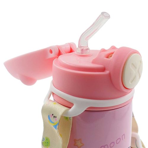 Garrafa Térmica Infantil 450ml em Aço Inox Golden Rio