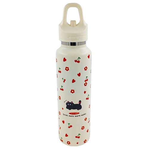 Garrafa Térmica Gatinho 700ml em Aço Inox Golden Rio