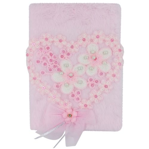 Caderno de Pelúcia 13,9x20,5cm em Papel Interponte
