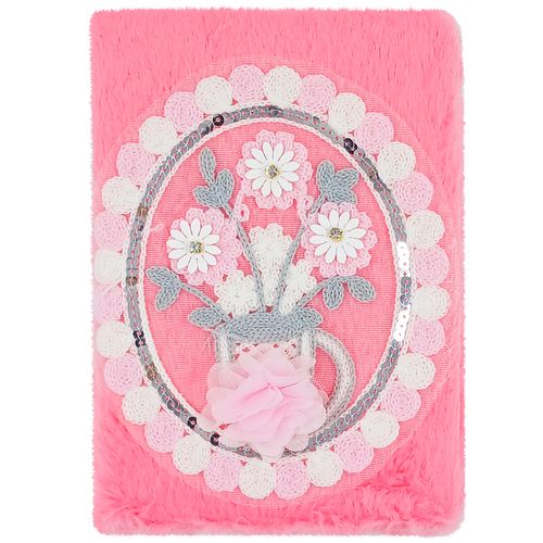 Caderno de Pelúcia 13,9x20,5cm em Papel Interponte