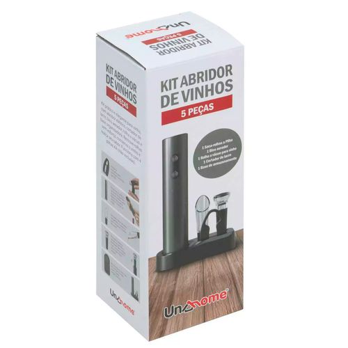 Kit Vinho 5 Peças em Plástico Unihome