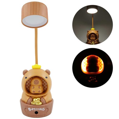 Luminária de Mesa Capivara LED 29cm em Plástico Michael Judi