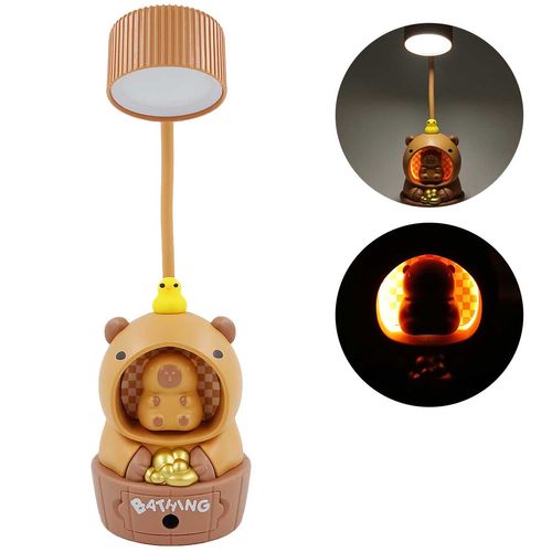 Luminária de Mesa Capivara LED 29cm em Plástico Michael Judi