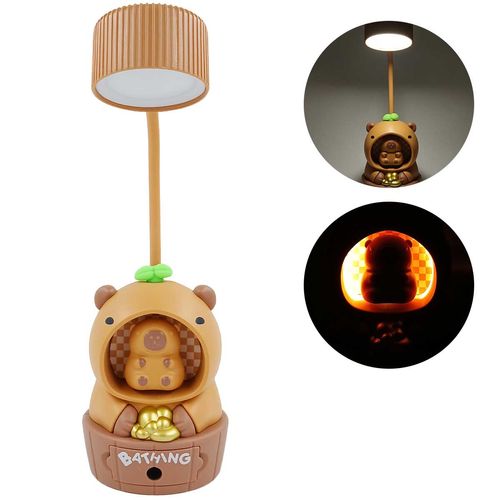 Luminária de Mesa Capivara LED 29cm em Plástico Michael Judi