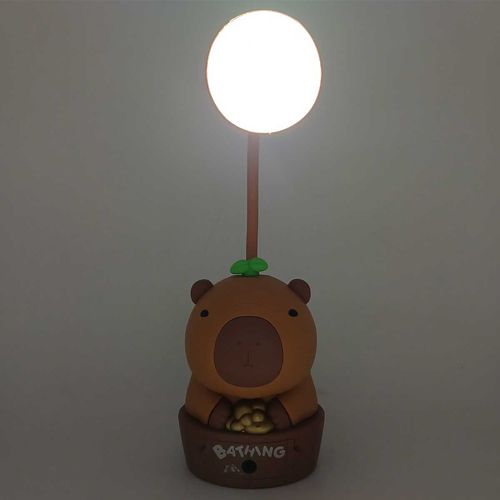 Luminária de Mesa Capivara LED 28cm em Plástico Michael Judi