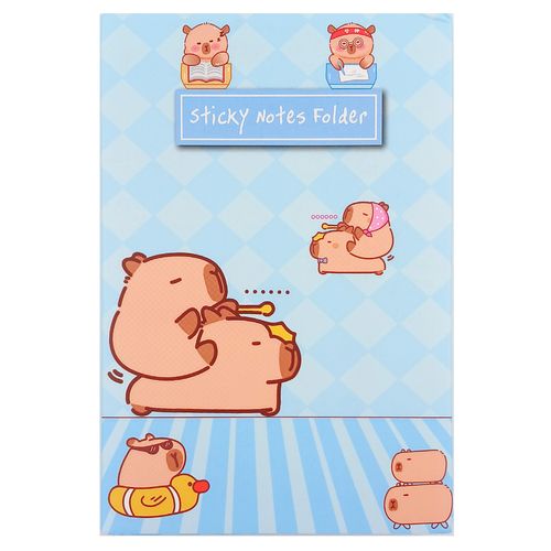 Bloco de Anotação Capivara 8 Peças em Papel Michael Judi