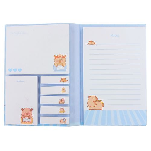 Bloco de Anotação Capivara 8 Peças em Papel Michael Judi