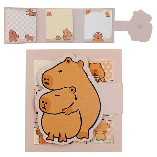 Mini Bloco de Anotação Capivara 5,8x6,2cm em Papel Michael Judi