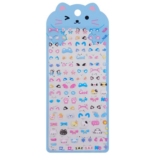 Cartela de Adesivos Cute 9,5x19cm em PVC Michael Judi