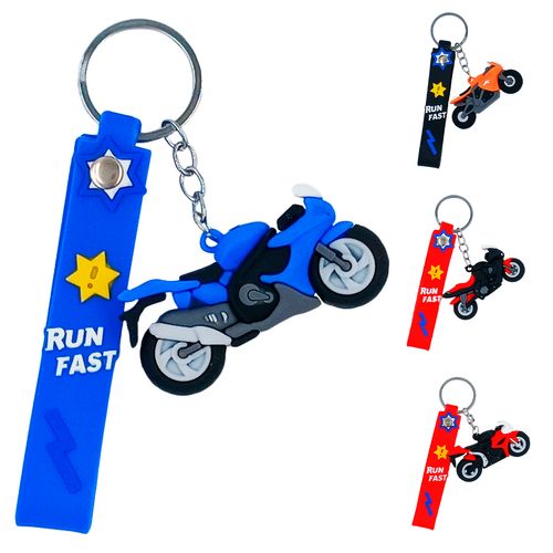 Chaveiro Moto 12cm em PVC Interponte