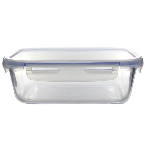 Pote Hermético Retangular 1040ml em Vidro Lehavi