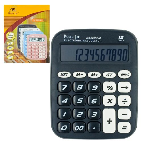 Calculadora de Mesa 12 Dígitos 12,5x15cm em Plástico Michael Judi