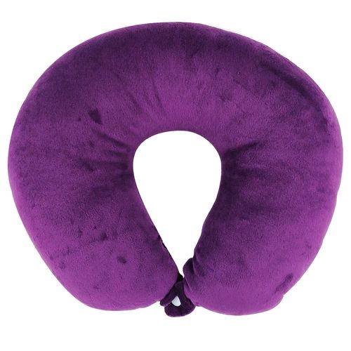 Almofada de Pescoço C/ Botão 32cm em Poliéster Sutt