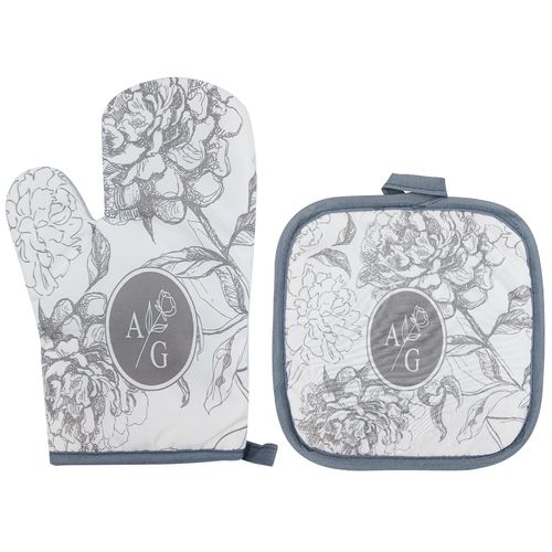 Kit Luva e Suporte Cook 2 Peças em Polie´ster Dolce Home