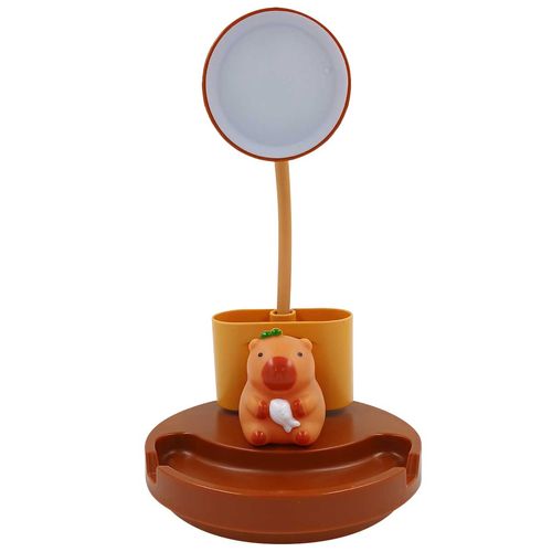 Luminária de Mesa Capivara 12,5x25,5cm em Plástico Interponte