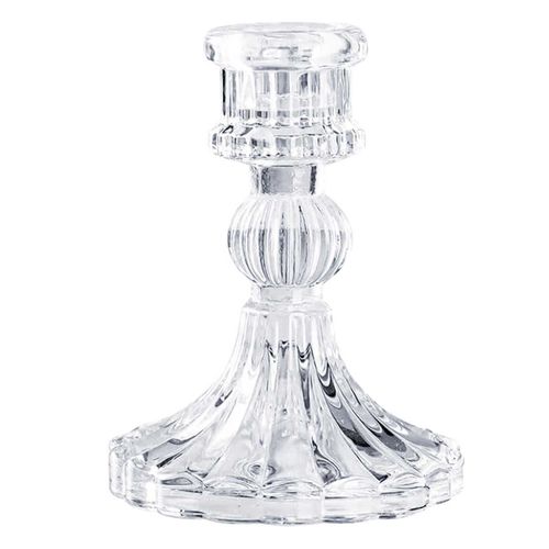 Porta Vela Decorativa 12,5cm em Vidro Freecom