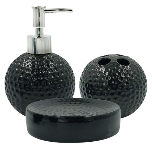 Kit Banheiro 3 Peças em Cerâmica Dolce Home