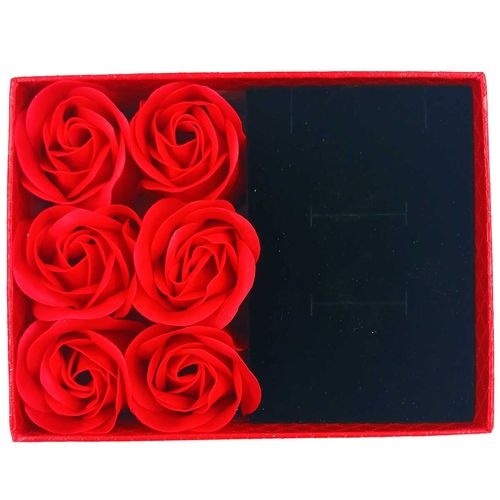 Porta Jóia Amor C/ Rosas 12,7x9,7cm em Papel Y888