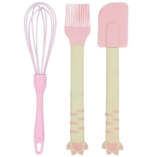 Kit Confeiteiro Patinha 3 Peças em Silicone Interponte