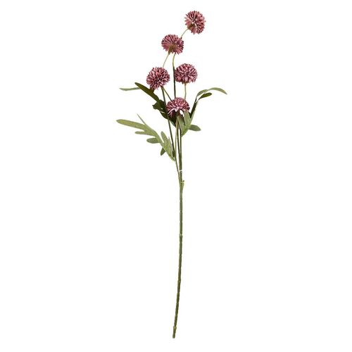 Haste Flor de Alho Artificial 51cm em Plástico Bella Garden