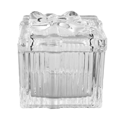 Potiche Decorativo 7x6cm em Vidro Dagia