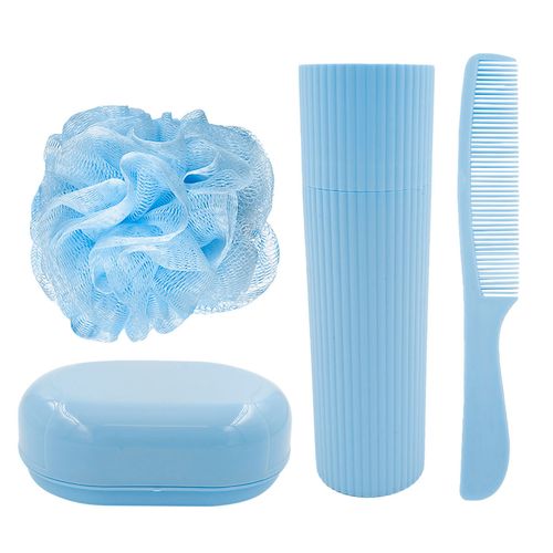 Kit Viagem C/ Nécessaire Unicórnio 5 Peças em Plástico Casita